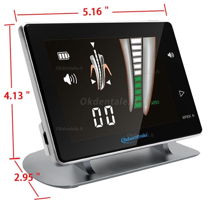 RebomEndo RPEX 6 4.5 LCD rilevatore apicale dentale localizzatore apicale